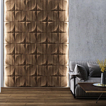 Гипсовая 3D панель с принтографией PM-22 варинант исполнения - 5 | Loft Concept в Воронеже