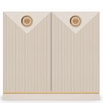 Комод с фактурными дверцами Satin Furniture варинант исполнения - 4 | Loft Concept в Воронеже