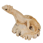 Статуэтка из дерева ящерица Animals of the World варинант исполнения - 4 | Loft Concept в Воронеже