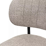 Стул мягкий с серо-бежевой буклированной обивкой Inspiration from Provence варинант исполнения - 7 | Loft Concept в Воронеже