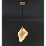 Подвесной светильник фигурный плафон Stone Polygon варинант исполнения - 1 | Loft Concept в Воронеже