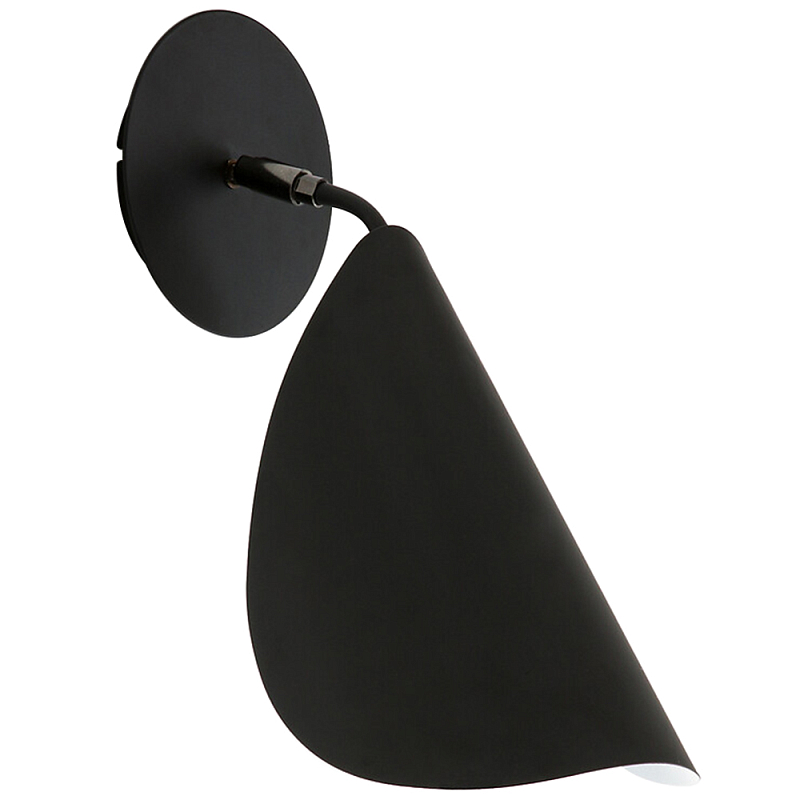Бра с поворотным плафоном Aracea Black Wall Lamp Черный Бра с поворотным плафоном Aracea Black Wall Lamp Черный в Воронеже | Loft Concept
