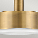 Подвесной светильник цилиндрический с белым плафоном Hinkley варинант исполнения - 10 | Loft Concept в Воронеже