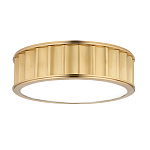 Потолочный светильник с гофрированным абажуром цвета латунь Millennium варинант исполнения - 1 | Loft Concept в Воронеже