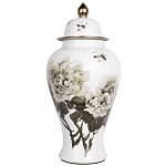 Декоративная ваза с крышкой Flowers in Pots варинант исполнения - 1 | Loft Concept в Воронеже