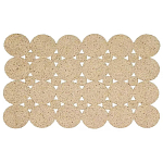 Ковер прямоугольный из джутовой основы Tight bundles варинант исполнения - 1 | Loft Concept в Воронеже