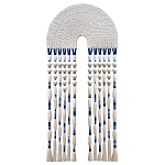 Настенное украшение из нитей Корона с кисточками Crown Wall Hanging варинант исполнения - 4 | Loft Concept в Воронеже