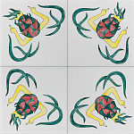 Плитка дизайнерская Драконий фрукт варинант исполнения - 1 | Loft Concept в Воронеже