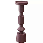 Подсвечник фигурный сливовый Bright Accent 35 см варинант исполнения - 1 | Loft Concept в Воронеже