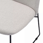 Стул мягкий светло-серый Chair Gray Runners варинант исполнения - 7 | Loft Concept в Воронеже