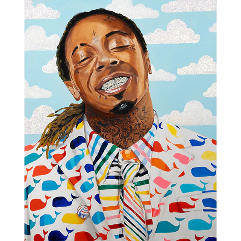 Картина Lil Wayne With Thom Browne Whale Print Jacket Мульти Картина Lil Wayne With Thom Browne Whale Print Jacket Мульти в Воронеже | Loft Concept