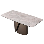 Стол обеденный керамический серый Servorios варинант исполнения - 3 | Loft Concept в Воронеже