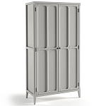 Шкаф серый Silva Grey Cabinet варинант исполнения - 2 | Loft Concept в Воронеже