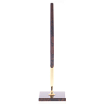 Ручка шариковая на подставке из натурального камня Обсидиан Stone Pens варинант исполнения - 1 | Loft Concept в Воронеже