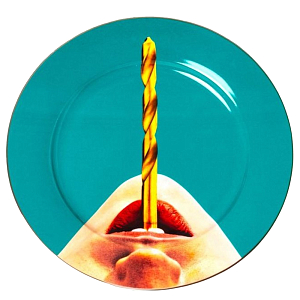 Тарелка Seletti Drill