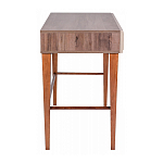 Стол письменный из массива бука с 2-мя ящиками бежевый Wenge Light варинант исполнения - 2 | Loft Concept в Воронеже