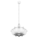 Подвесной светильник с белым фигурным абажуром и мягкими волнистыми краями Cloud Motion  варинант исполнения - 2 | Loft Concept в Воронеже