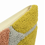 Чехол на подушку с рисунком горчичного цвета Elan Textured варинант исполнения - 5 | Loft Concept в Воронеже