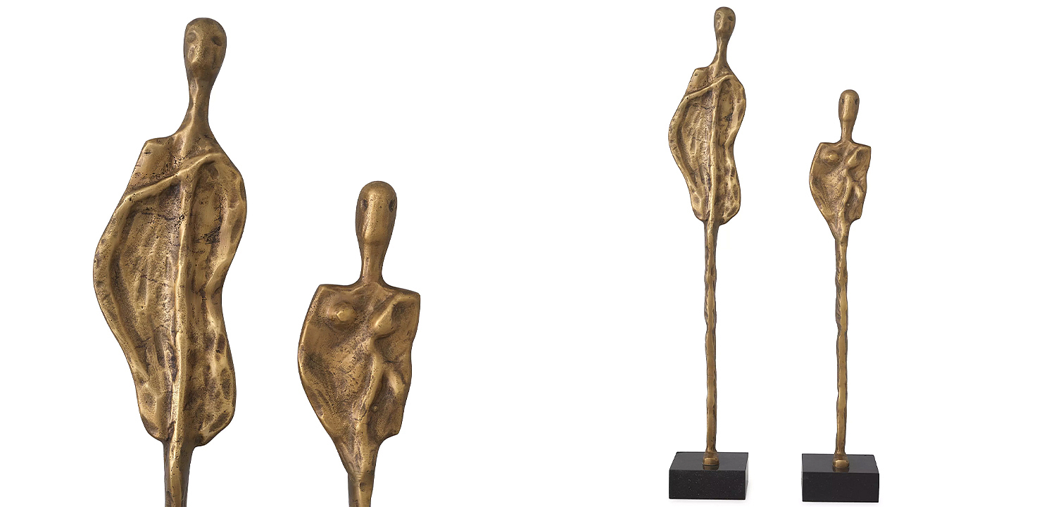 Комплект декоративных статуэток Eichholtz Object Dual Set of 2 Комплект декоративных статуэток Eichholtz Object Dual Set of 2 - Loft-Concept в Воронеже