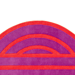 Дизайнерский ковер розовый Poltronova Sofo Rosancio Rug варинант исполнения - 6 | Loft Concept в Воронеже