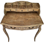Стол-бюро из массива дерева Margery Provence Desk варинант исполнения - 4 | Loft Concept в Воронеже