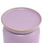 Журнальный столик круглый сиреневого цвета Noticeable Element варинант исполнения - 2 | Loft Concept в Воронеже