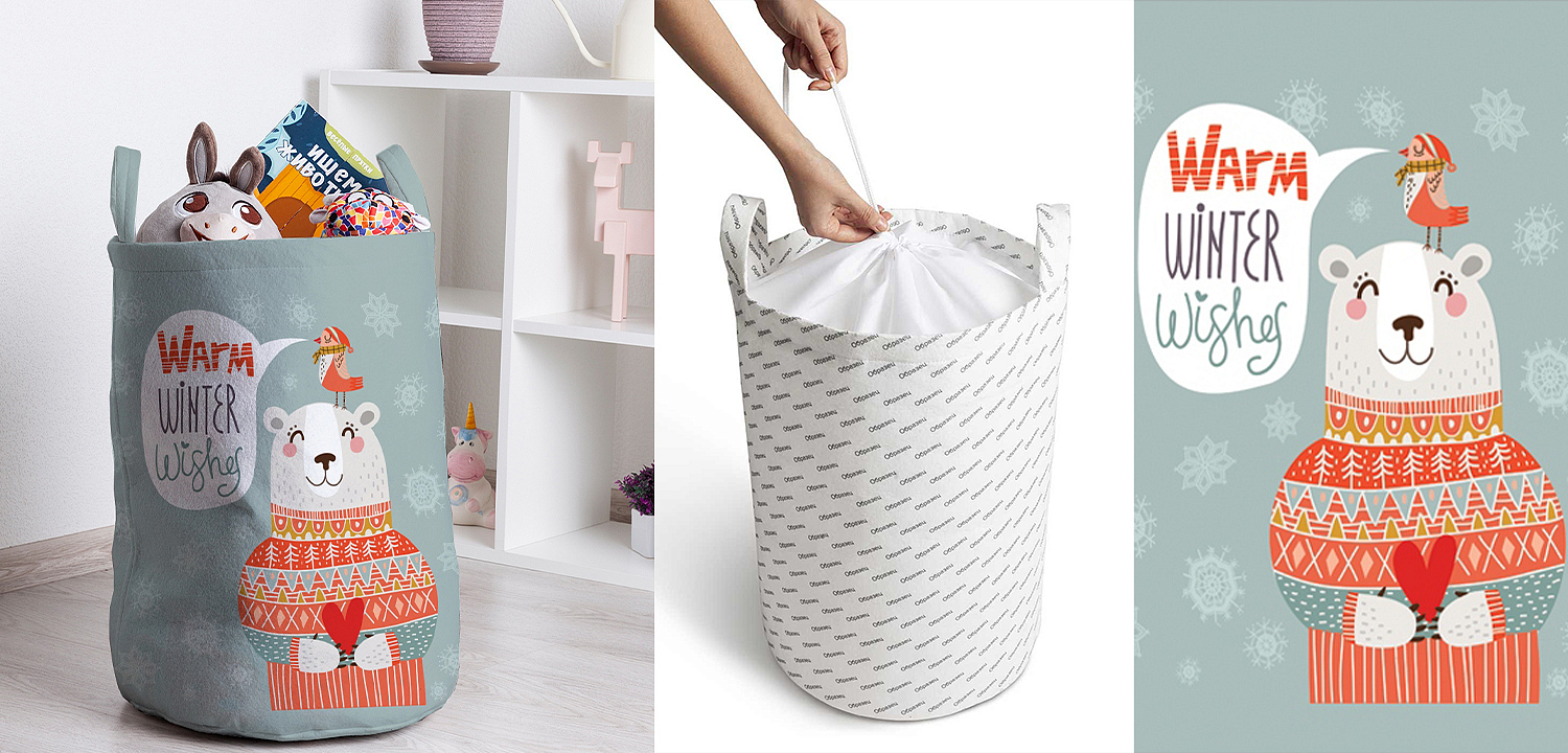 Корзина Warm winter wishes Basket Корзина Warm winter wishes Basket - Loft-Concept в Воронеже
