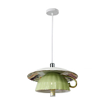 Подвесные светильники в виде чаши с цветочным блюдцем Flower Reversal варинант исполнения - 4 | Loft Concept в Воронеже