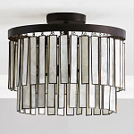 Потолочный светильник с подвесами из перламутра Unique Shine Effect варинант исполнения - 4 | Loft Concept в Воронеже