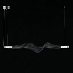 Люстра подвесная линейная Adilin Сhromium варинант исполнения - 3 | Loft Concept в Воронеже