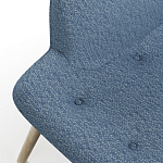 Мебельная ткань Шенилл голубой цвет 138 см T4-26 варинант исполнения - 7 | Loft Concept в Воронеже