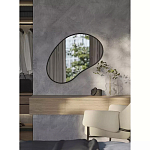 Зеркало асимметричной формы Oval Light Reflection варинант исполнения - 4 | Loft Concept в Воронеже