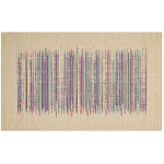 Ковер с геометрическим узором из комбинированного состава Full rhythm варинант исполнения - 1 | Loft Concept в Воронеже