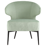 Современное мягкое кресло на металлических ножках Rakush Pistachio варинант исполнения - 2 | Loft Concept в Воронеже