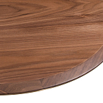 Приставной стол в шпоне ореха Elega варинант исполнения - 3 | Loft Concept в Воронеже