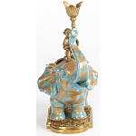 Фарфоровый подсвечник Слон с эмоцией Fluens варинант исполнения - 4 | Loft Concept в Воронеже