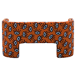 Акцентный Двухместный Диван Leela Оранжевый Орнамент варинант исполнения - 1 | Loft Concept в Воронеже