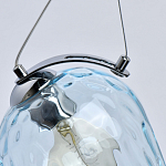 Подвесной светильник со стеклянном плафоном в форме бокала Kaleido варинант исполнения - 17 | Loft Concept в Воронеже