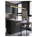 Люстра линейная светодиодная в минималистичном стиле New Age of Light варинант исполнения - 5 | Loft Concept в Воронеже