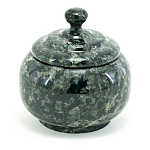 Сахарница из натурального камня Змеевик Stone Sugar Bowls варинант исполнения - 3 | Loft Concept в Воронеже