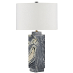 Настольная лампа с корпусом из серого мрамора Breathtaking View варинант исполнения - 4 | Loft Concept в Воронеже