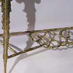 Консоль бронзовая с мраморной столешницей Bronze De Console варинант исполнения - 1 | Loft Concept в Воронеже