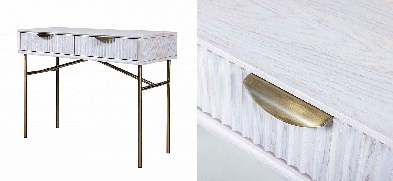 Консоль Antique Order Шпон Беленого дуба Консоль Antique Order Шпон Беленого дуба - Loft-Concept в Воронеже