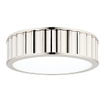 Потолочный светильник с гофрированным серебрянным абажуром Millennium варинант исполнения - 2 | Loft Concept в Воронеже