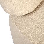 Кресло бежевое без подлокотников с обивкой из ткани букле Space of Freedom варинант исполнения - 3 | Loft Concept в Воронеже