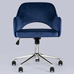Кресло для компьютерного стола Veloury Blue варинант исполнения - 4 | Loft Concept в Воронеже