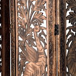 Ширма с  орнаментом ручная резьба Indian Antique Furniture варинант исполнения - 3 | Loft Concept в Воронеже