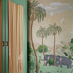 Обои ручная роспись Dandaka Glades Original colourway on painted Xuan paper варинант исполнения - 1 | Loft Concept в Воронеже