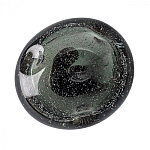 Бра с круглым плафоном из прозрачного стекла с пузырьками воздуха Effervia  варинант исполнения - 7 | Loft Concept в Воронеже