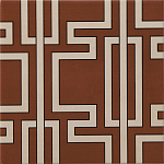 Дизайнерская плитка с узором Лабиринт варинант исполнения - 2 | Loft Concept в Воронеже